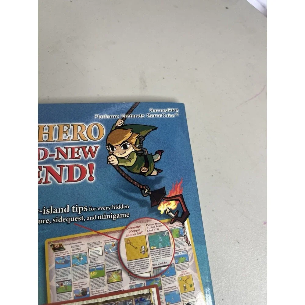 The Legend of Zelda The Wind Waker Prima Official Strategy Guide Nintendo GC